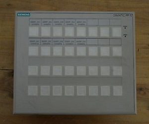 SIEMENS Push Button Panel PP17 short-stroke keys 6AV3688-3ED13-0AX0
