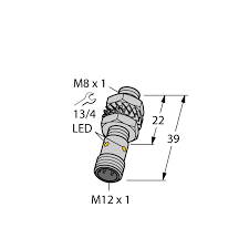 Turck Inductive Sensor BI2-EG08K-AN6X