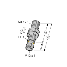 Turck Inductive Sensor BI3U-M12-AP6X-H1141