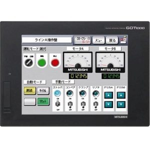 Mitsubishi GT1675M-STBA Graphical Touch Terminal GOT 1000 GT1675MSTBA