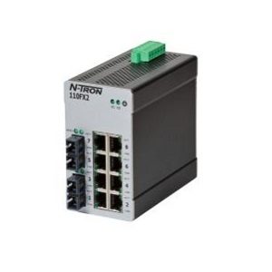 RedLion Unmanaged Industrial Ethernet Switch 110FX2-SC
