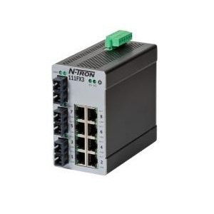 RedLion Unmanaged Industrial Ethernet Switch 111FX3-SC