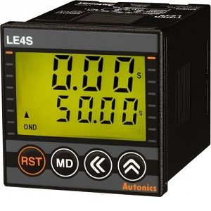 Autonics Digital Backlit LCD Timer LE4S