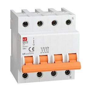 LS Miniature Circuit Breaker BKN 4P 6A