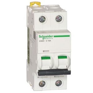 Schneider Circuit Breaker IC65H 2P D32A