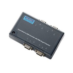 Advantech 4-port Serial to USB Converter with ESD Surge Protection USB-4604BM