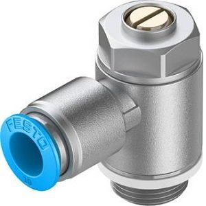 Festo Flow Control Valve GRLA-3/8-QS-10-D