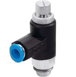 Festo Flow Control Valve GRLA-3/8-QS-6-RS-B