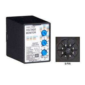 ABB SSAC PLMU11 Three-Phase Voltage Relay Monitor 1404