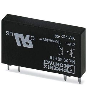 Phoenix Pluggable Miniature Optocouplers OPT-24DC/48DC/100