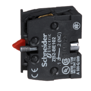 Schneider Contact Block ZB2BE102