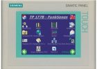 Siemens Simatic Touch Panel 6AV6642-0BA01-1AX1 Hmi TP 177b 6AV66420BA011AX1